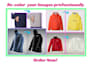 recolor, color correction and remove background professionally